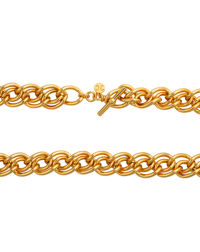 Braided Chain Necklace close-up