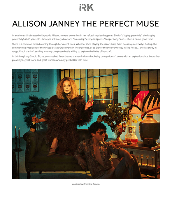 Allison Janney - Christina Caruso