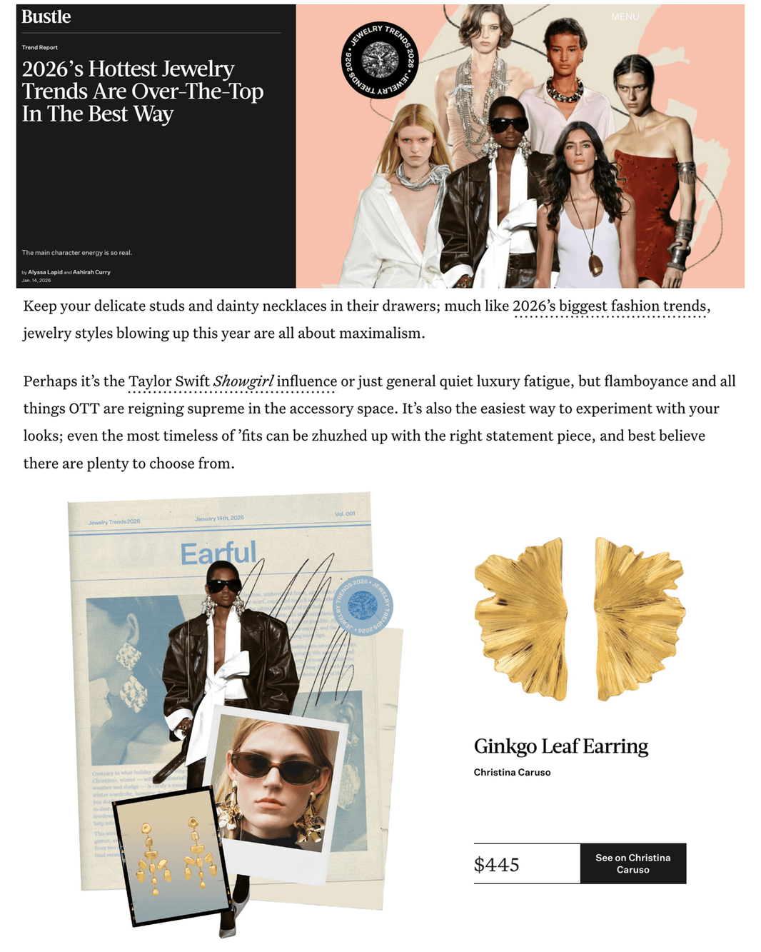 Bustle.com - Christina Caruso