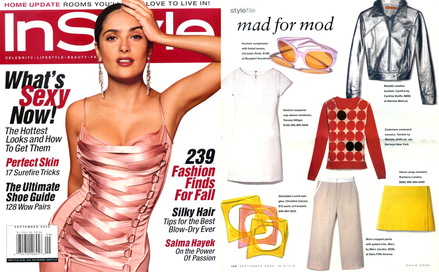  InStyle Magazine featuring Christina Caruso accesories