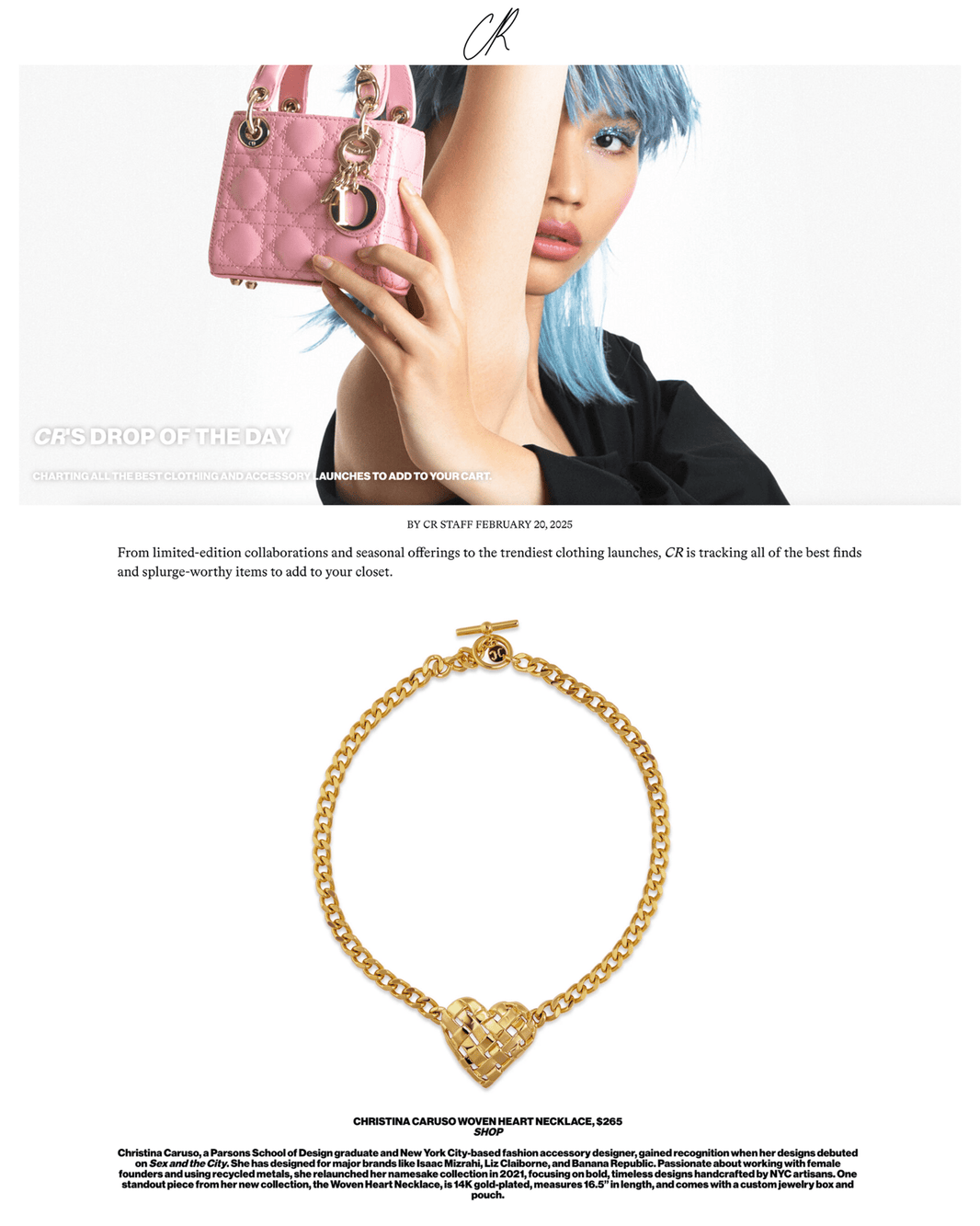 CRFashionBook.com - Christina Caruso