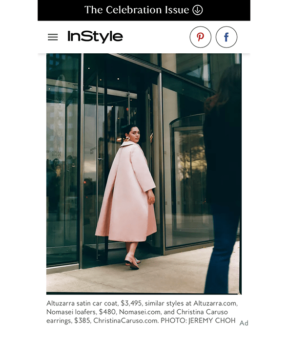 InStyle - Christina Caruso
