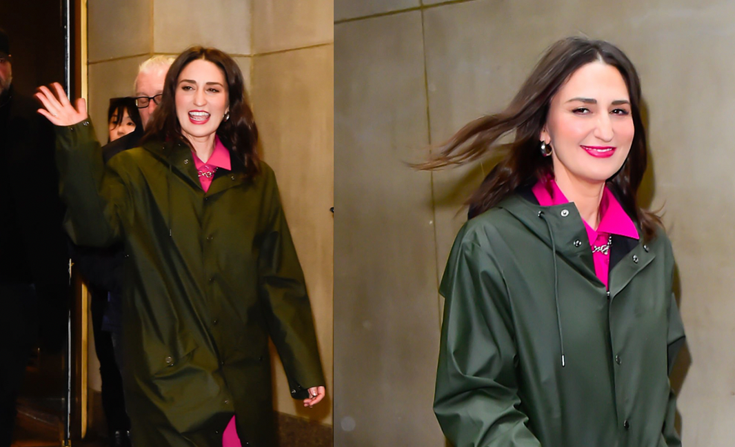 Sara Bareilles wearing Christina Caruso jewelry