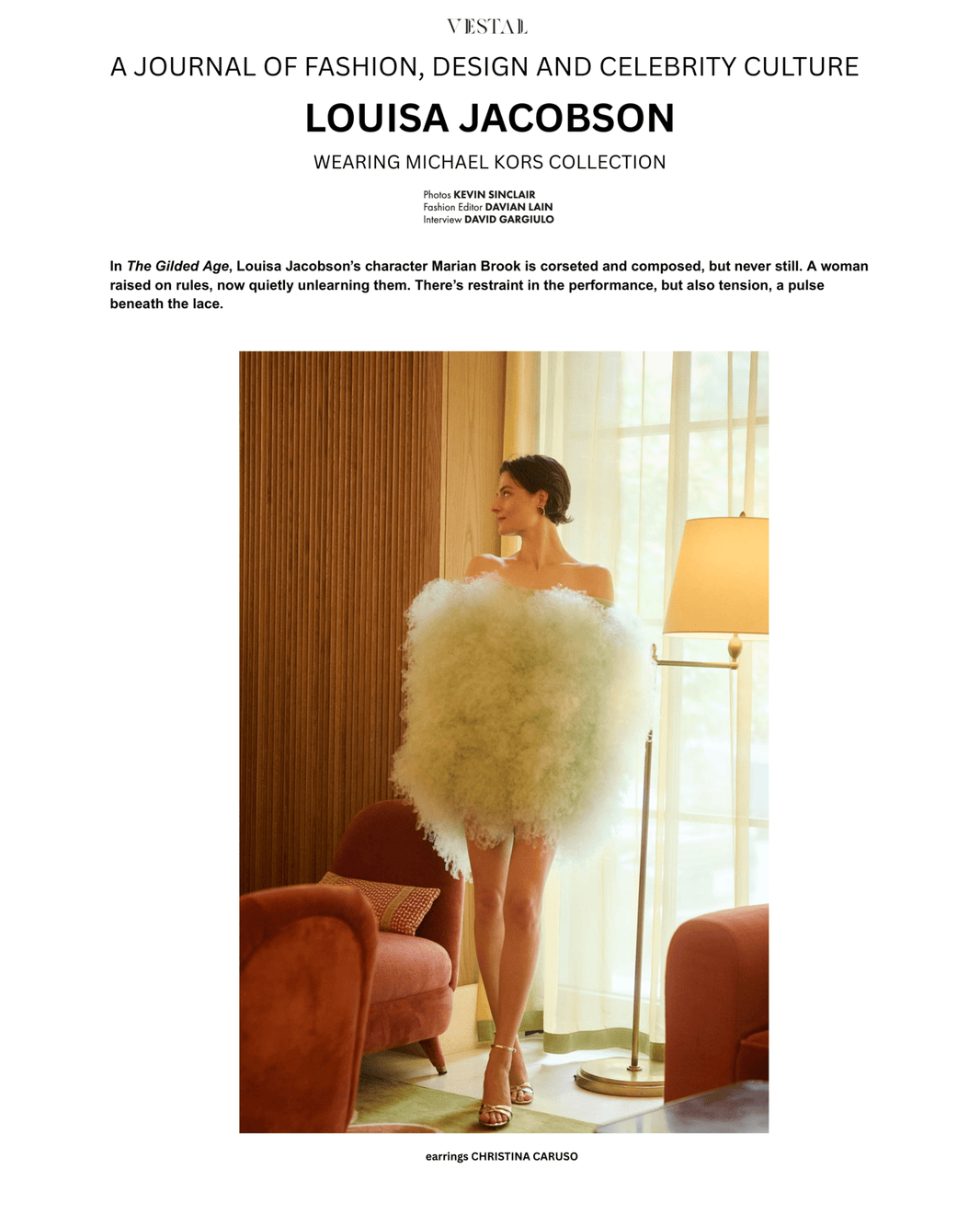 VestalMag.com - Christina Caruso