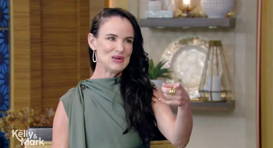 Juliette Lewis wearing Christina Caruso ring