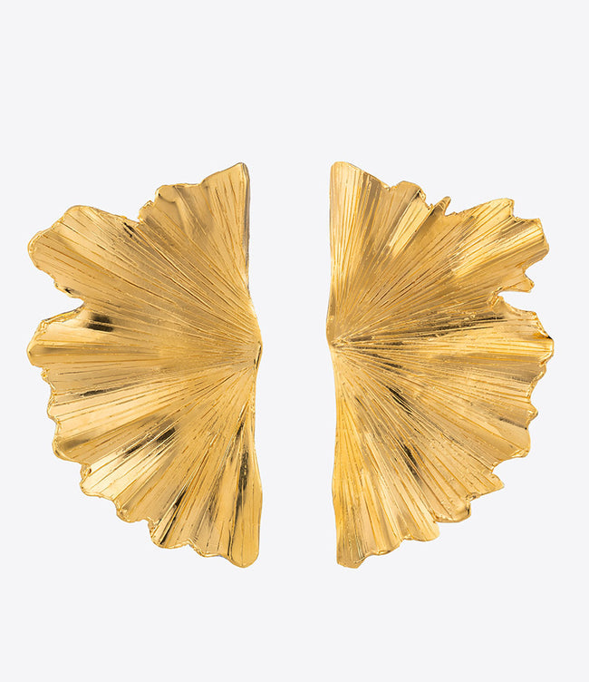 Ginkgo Leaf Earring 