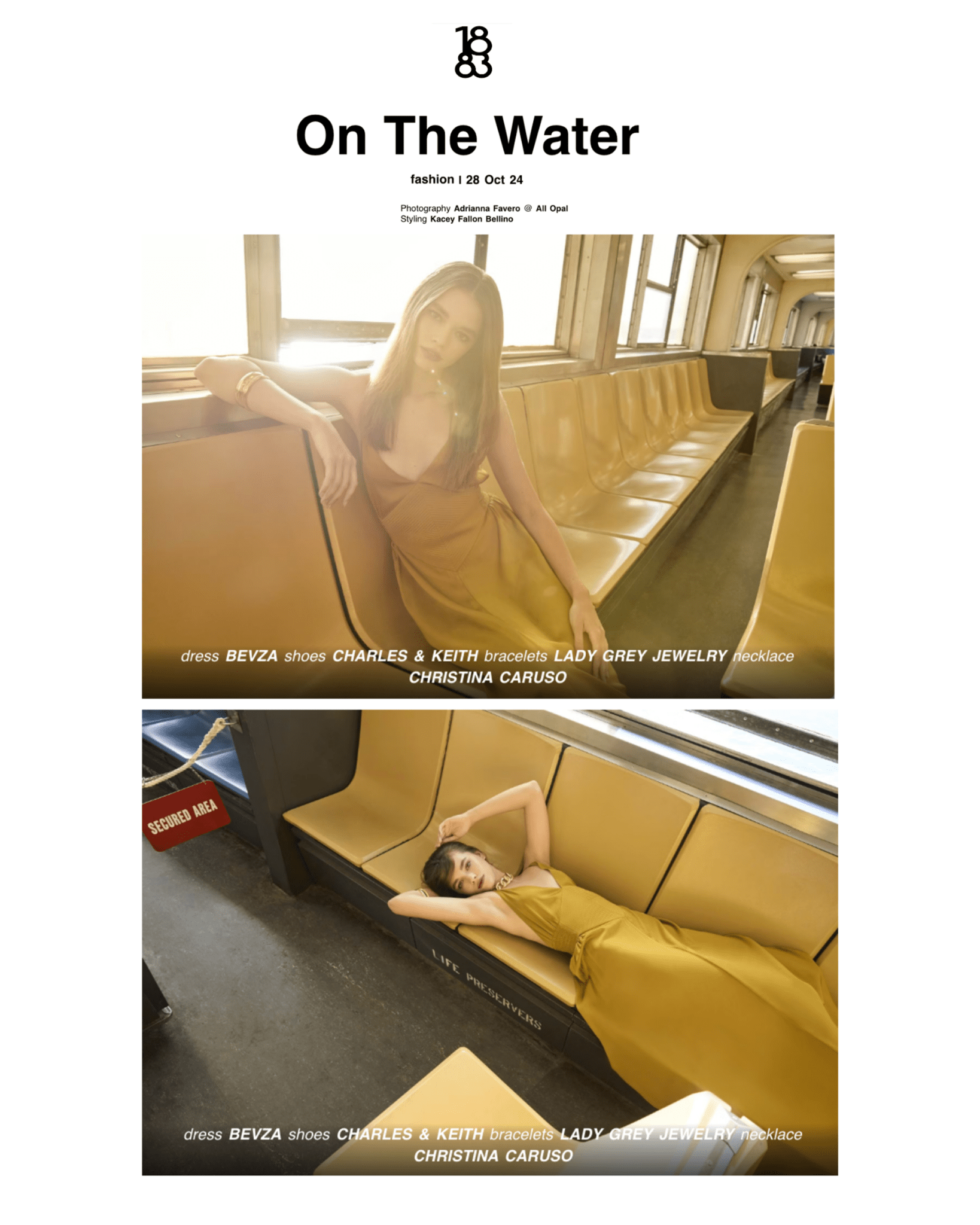 Big Link Necklace Gold - Christina Caruso