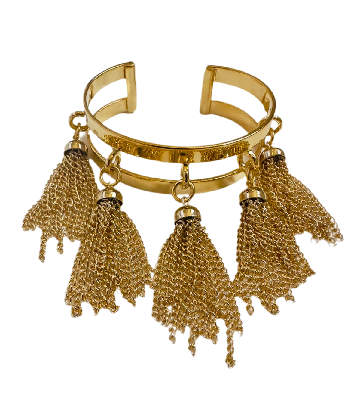 Tassel Cuff Gold