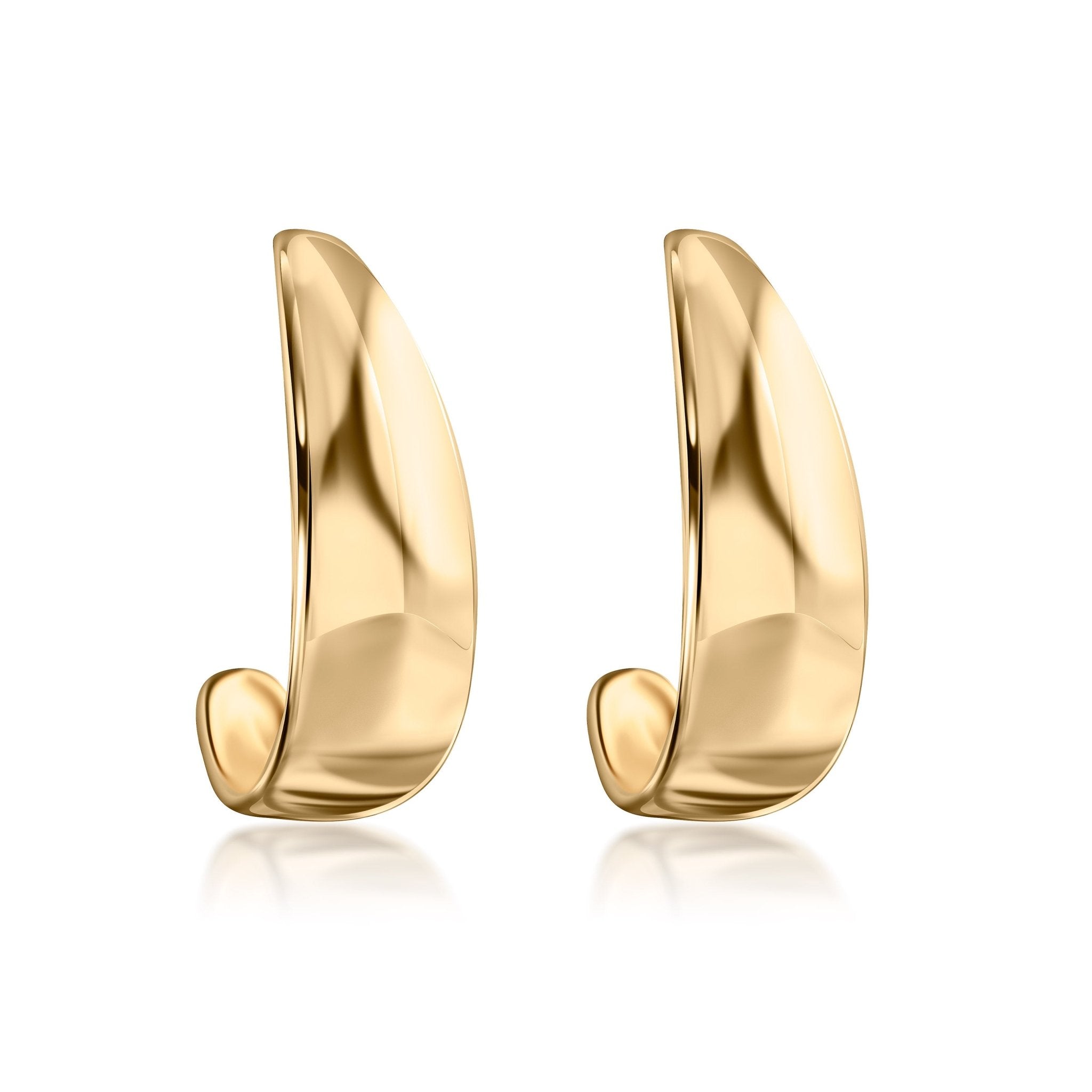 Petal Earring 14k Gold Plated - Christina Caruso