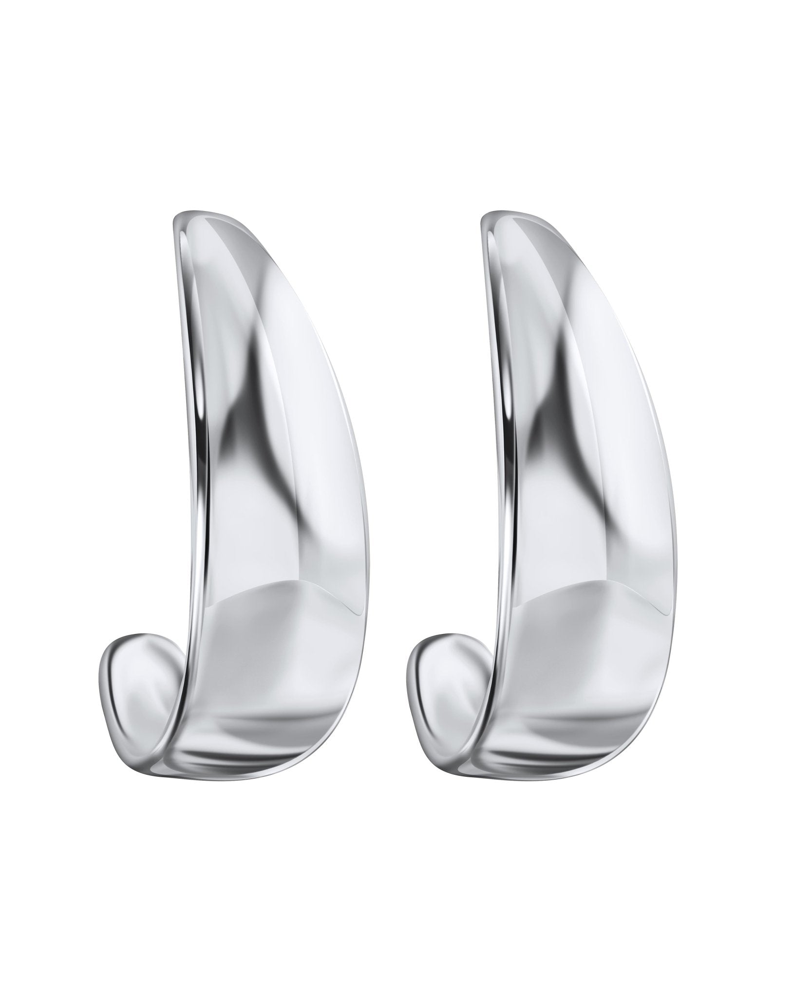 Petal Earring Rhodium (silver - tone) - Christina Caruso