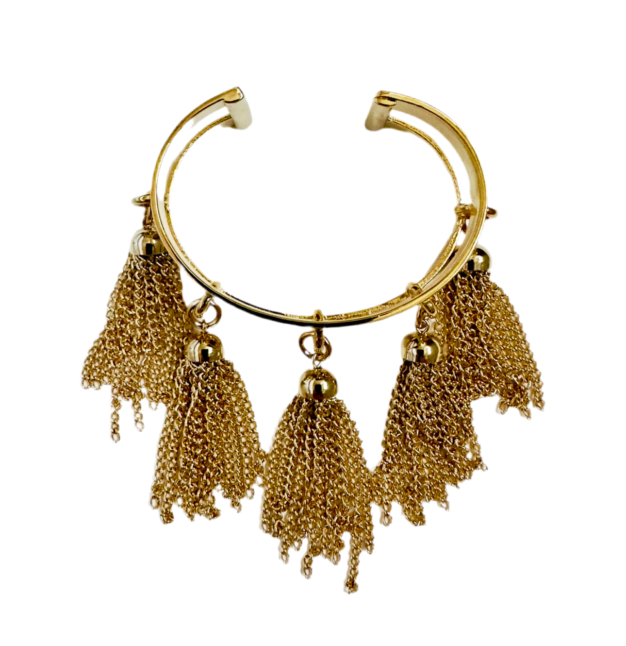 Tassel Cuff Gold