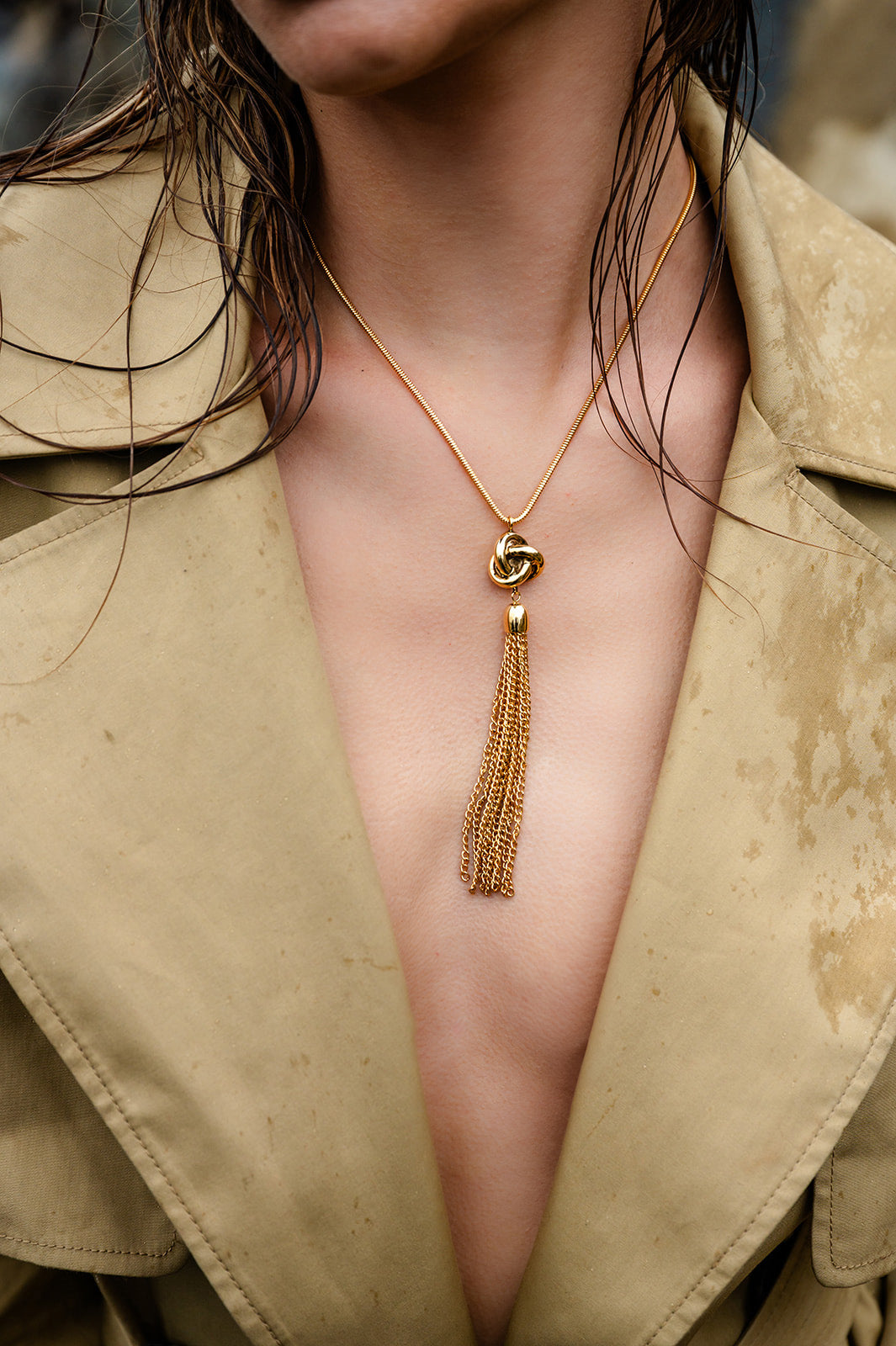 Tassel Knot Necklace