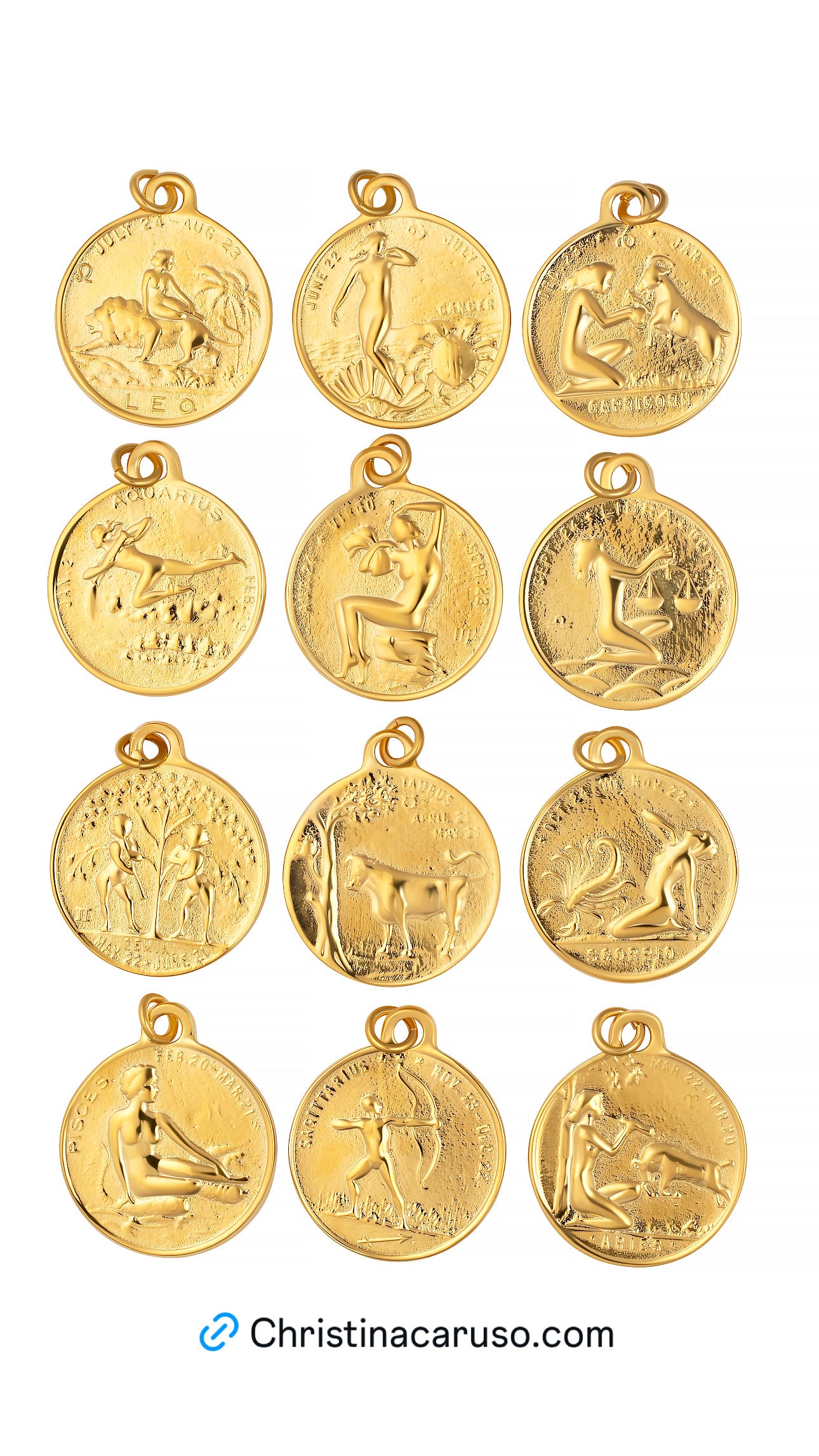 Gold medallions