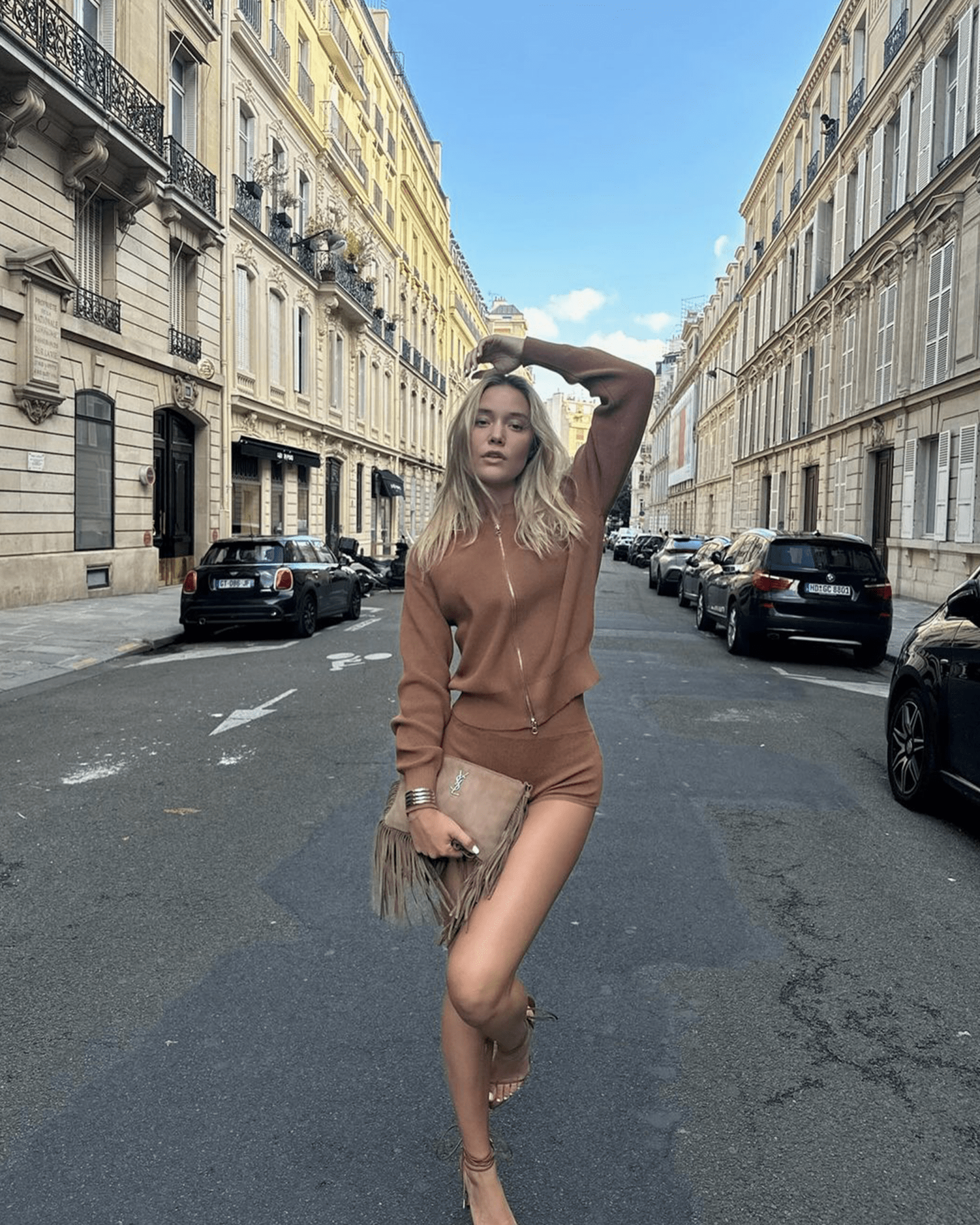 Line Cuff Rhodium - Christina Caruso