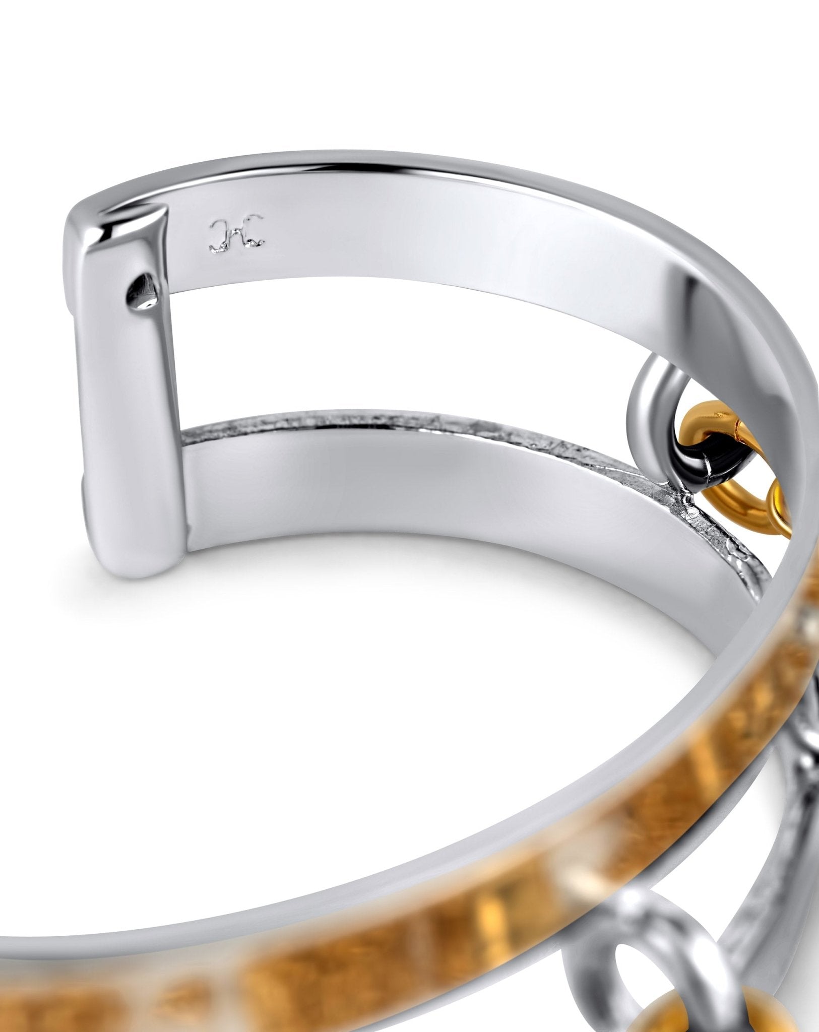 Tassel Cuff Two Tone - Christina Caruso