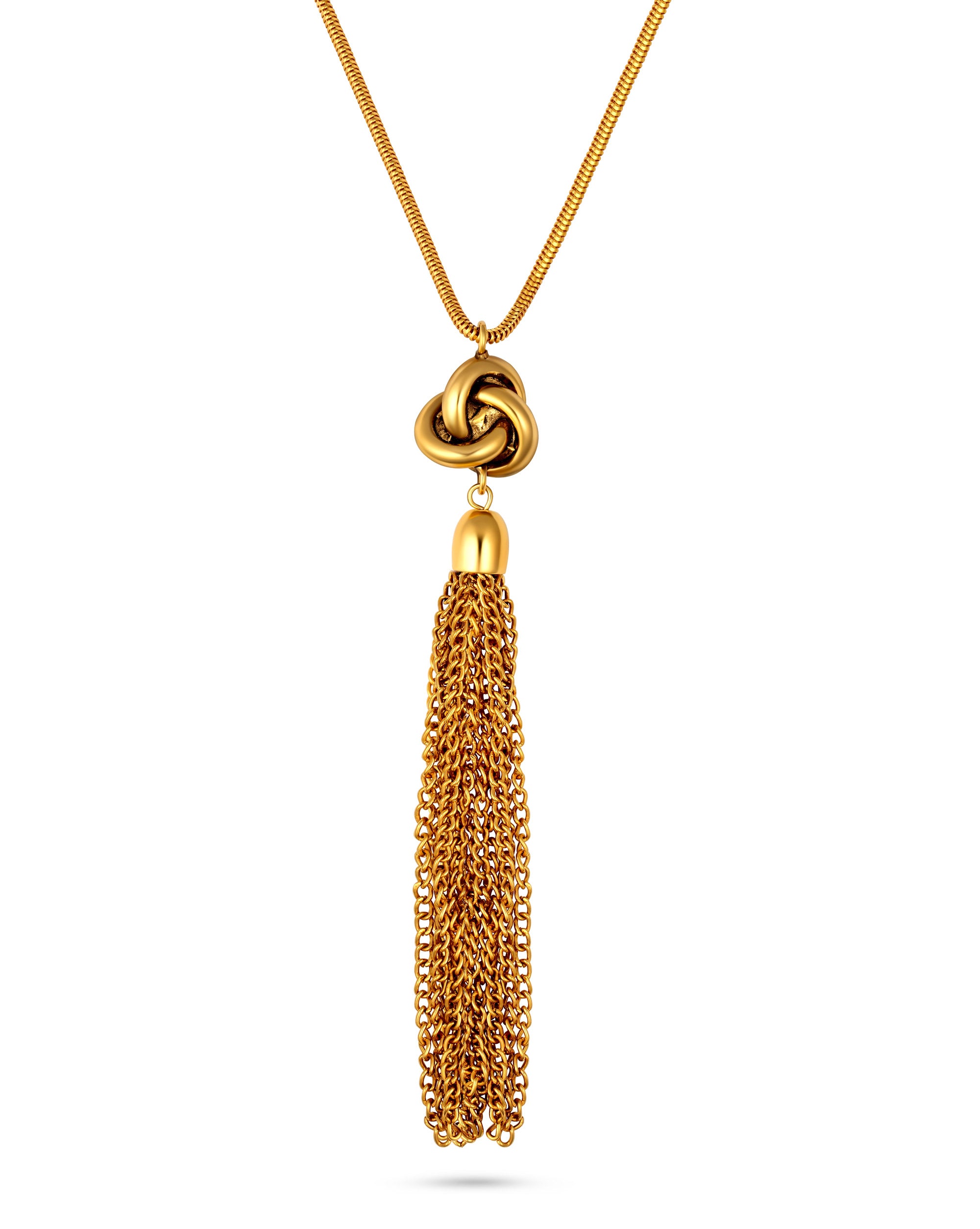 Tassel Knot Necklace