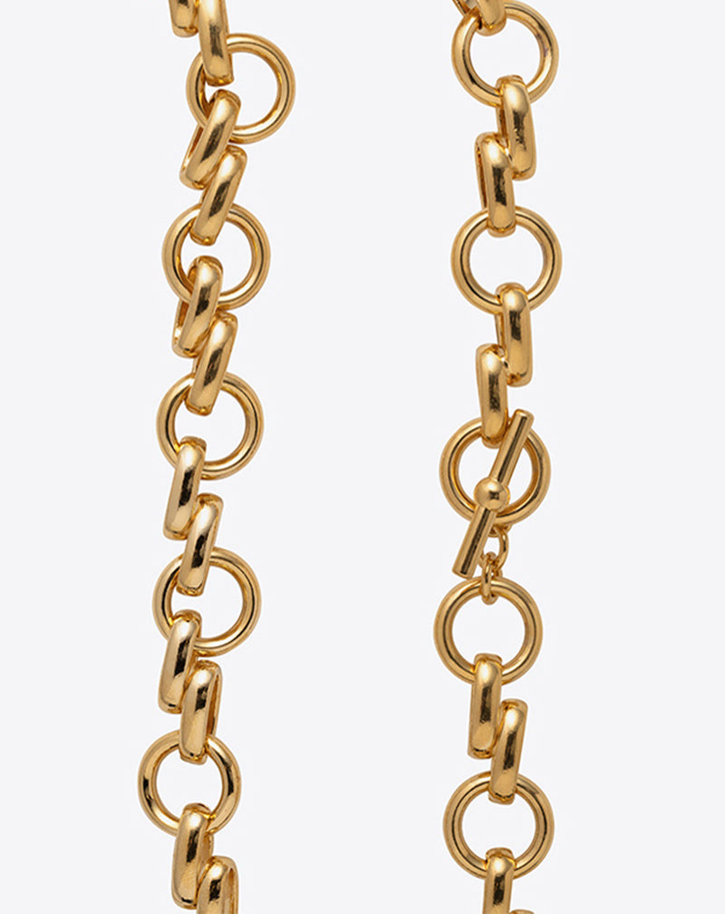 Italian Chain Link Bracelet in gold 