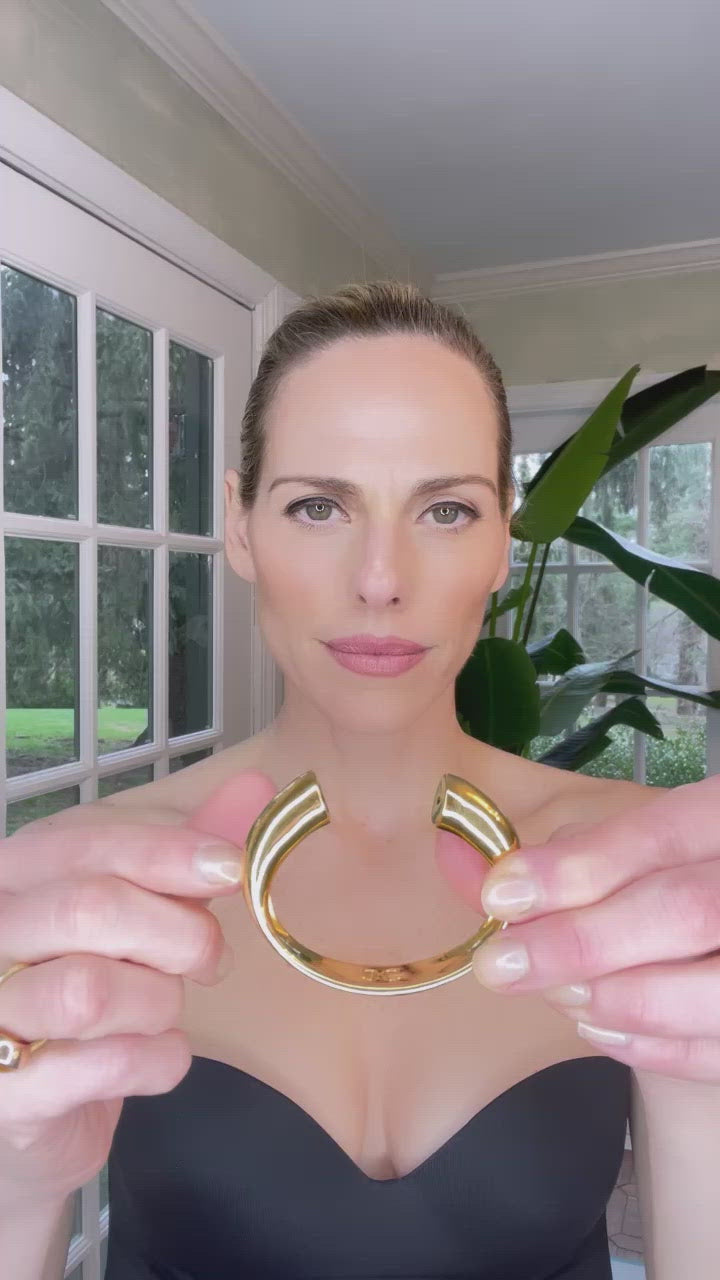 Christina Caruso showcasing Torus Cuff